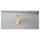 Brass Swan Figurine Pair and Candle Snuffer Set