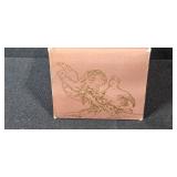 Avon American Wildlife Bronze Collection Figurines with Boxes - Great Horned Owl and Ring-Necked Pheasant