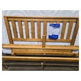 Serta Perfect Sleeper Full Size Mattress with Wood Bed Frame