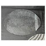 Set of Decorative Glass Plates with Assorted Designs