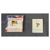 Collection of Vintage and Patriotic Brooches and Pins Holiday, Floral, and Angel Themes