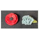 Collection of Vintage and Patriotic Brooches and Pins Holiday, Floral, and Angel Themes