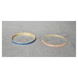 Collection of Fashion Bracelets Including Enamel, Cuff, and Rhinestone Styles