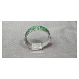 Collection of Fashion Bracelets Including Enamel, Cuff, and Rhinestone Styles