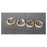 Vintage Costume Jewelry Lot Earrings Brooch Bracelet
