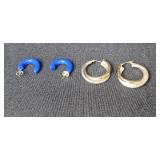 Vintage Costume Jewelry Lot Earrings Brooch Bracelet