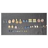 Collection of Pairs Vintage and Modern Earrings Assorted Styles
