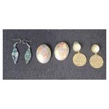 Collection of Pairs Vintage and Modern Earrings Assorted Styles