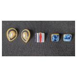 Collection of Pairs Vintage and Modern Earrings Assorted Styles