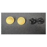 Vintage and Costume Earring Collection Assorted Styles and Colors