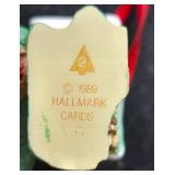 Set of Hallmark Miniature Christmas Village Ornaments 1989-1996
