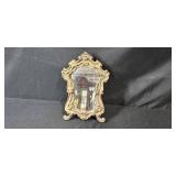 Set of Ornate Vintage-Style Wall Decor and Table Mirrors