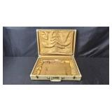 Vintage Samsonite Streamlite Suitcase and Travel Smart Luggage Scale