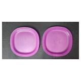 Tableware Collection: Tupperware Plates, Tabletops Unlimited Plates, Laguiole and Hampton Silversmiths Flatware