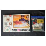 Spirograph Drawing Set with Monopoly Game Pieces and Accessories