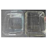 Kitchen Bakeware and Measuring Set with Glass Dishes and Measuring Tools