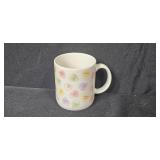 Glass Candy Jar, Hallmark Conversation Hearts Mug, and Textured Glass Dish Set