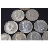 1964 Kennedy Half Dollar Silver Coins Lot