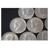 1964 Kennedy Half Dollar U.S. Silver Coins (Lot of 15)