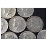 1964 Kennedy Half Dollar U.S. Silver Coins (Lot of 15)