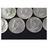 1964 Kennedy Half Dollar U.S. Silver Coins (Lot of 15)