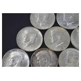 1964 Kennedy Half Dollar Silver Coins Lot