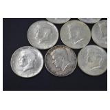 1964 Kennedy Half Dollar Silver Coins Lot