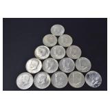 1964 Kennedy Half Dollar Silver Coins Group