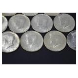 1964 Kennedy Half Dollar Silver Coins Group