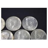 1964 Kennedy Half Dollar Silver Coins Lot