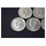 1964 Kennedy Half Dollar Silver Coins Lot