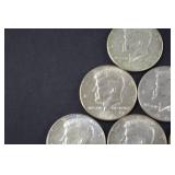 1965-1969 Kennedy Half Dollar 40 Silver Lot