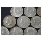1965-1969 Kennedy Half Dollar 40 Silver Lot