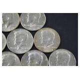 1965-1969 Kennedy Half Dollar 40 Silver Lot