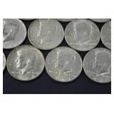 1965-1969 Kennedy Half Dollar 40 Silver Lot