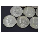 1965-1969 Kennedy Half Dollar 40 Silver Lot