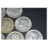 Lot of Kennedy Half Dollars, 1965-1969, 40 Silver Coins