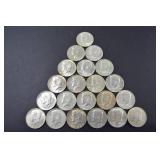 1967 Kennedy Half Dollar Lot, 40 Silver Coins