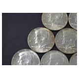1967 Kennedy Half Dollar Lot, 40 Silver Coins
