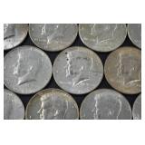 1967 Kennedy Half Dollar Lot, 40 Silver Coins