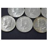 1967 Kennedy Half Dollar Lot, 40 Silver Coins
