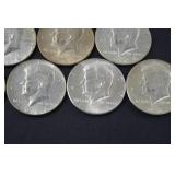 1967 Kennedy Half Dollar Lot, 40 Silver Coins