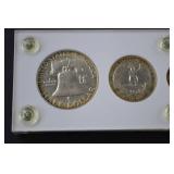 U.S. Coin Set with 1950 Franklin Half Dollar, Quarters, and More