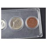 U.S. Coin Set with 1950 Franklin Half Dollar, Quarters, and More