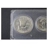 U.S. Coin Set with 1950 Franklin Half Dollar, Quarters, and More