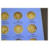 Mercury Dimes Collection in Album, 1916-1936 Assorted Dates/Mints