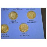 Mercury Dimes Collection in Album, 1916-1936 Assorted Dates/Mints