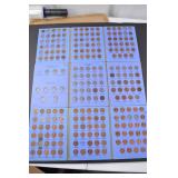 US Wheat and Indian Head Cent Collection in Whitman Folders, 1880s-1940s