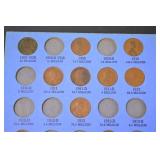 US Wheat and Indian Head Cent Collection in Whitman Folders, 1880s-1940s
