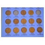 US Wheat and Indian Head Cent Collection in Whitman Folders, 1880s-1940s
